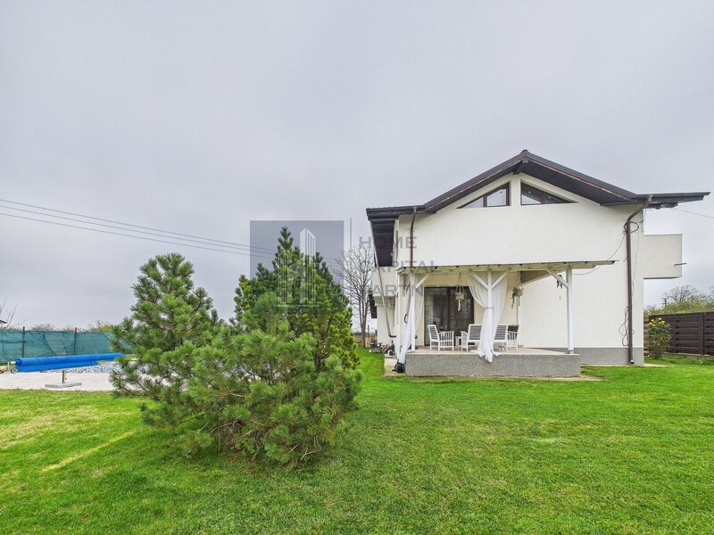 Peris, casa de vanzare, 4 camere, teren 770 mp, piscina, garaj